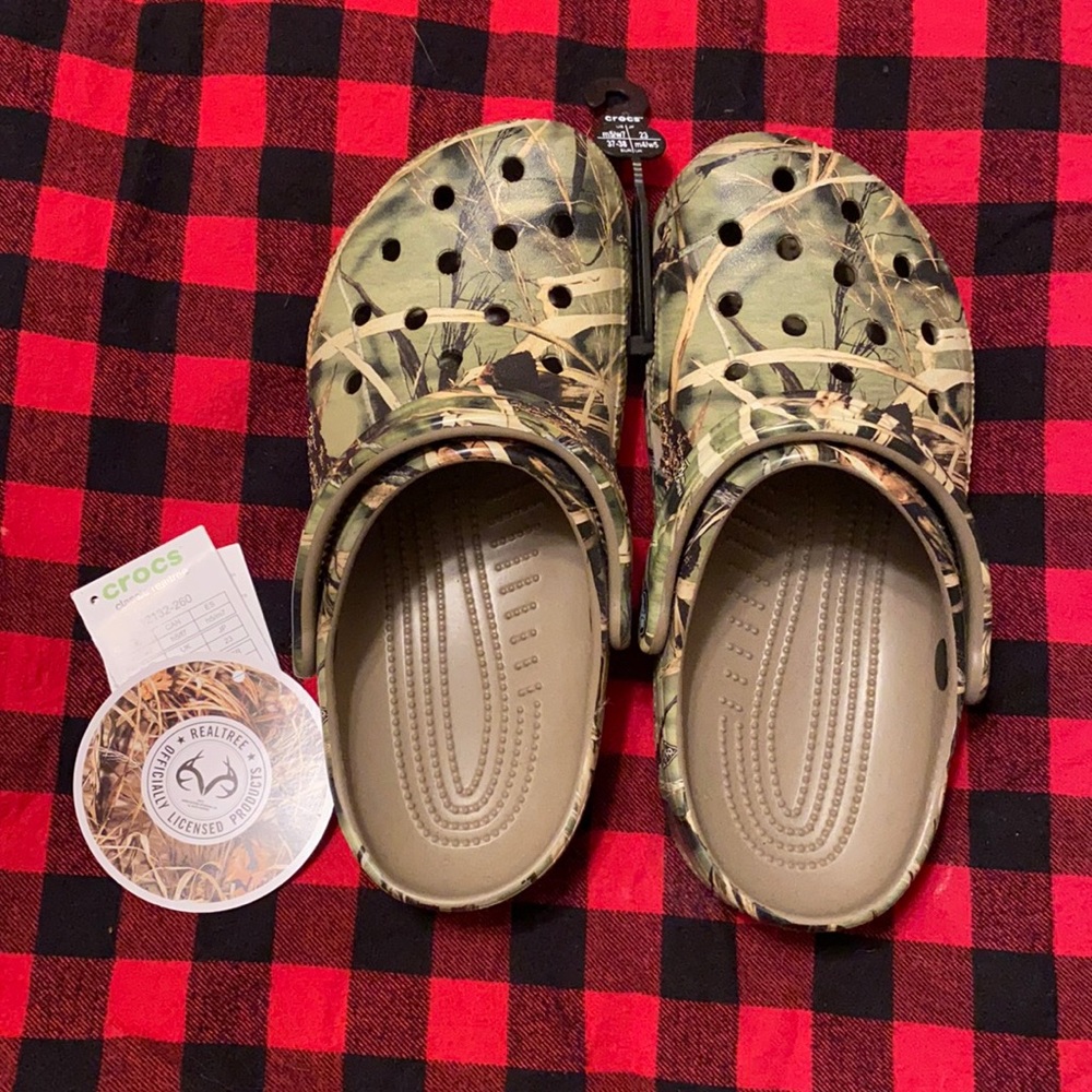Camo Crocs